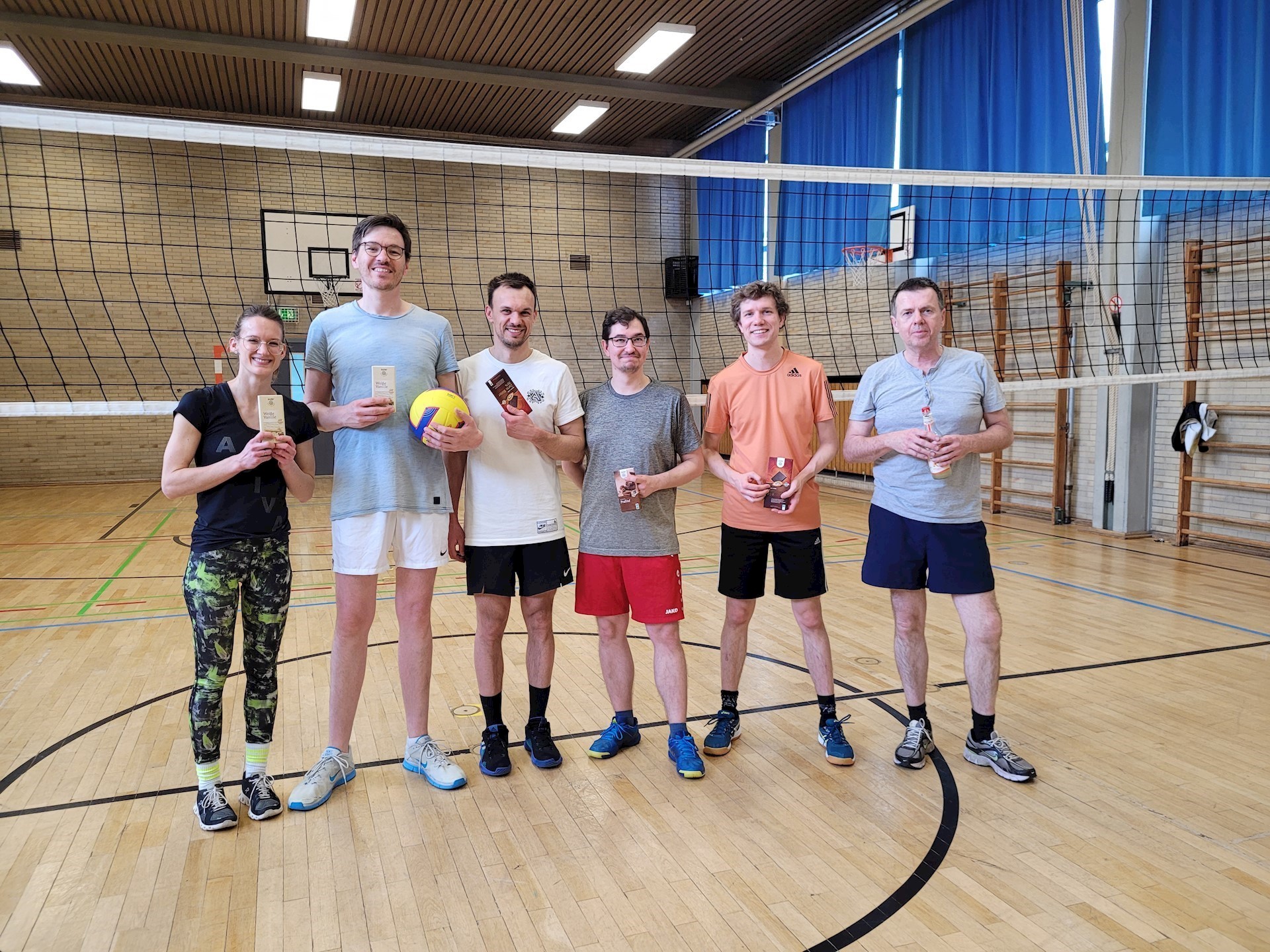 Foto Artikel Fairtrade Volleyball Siegerteam
